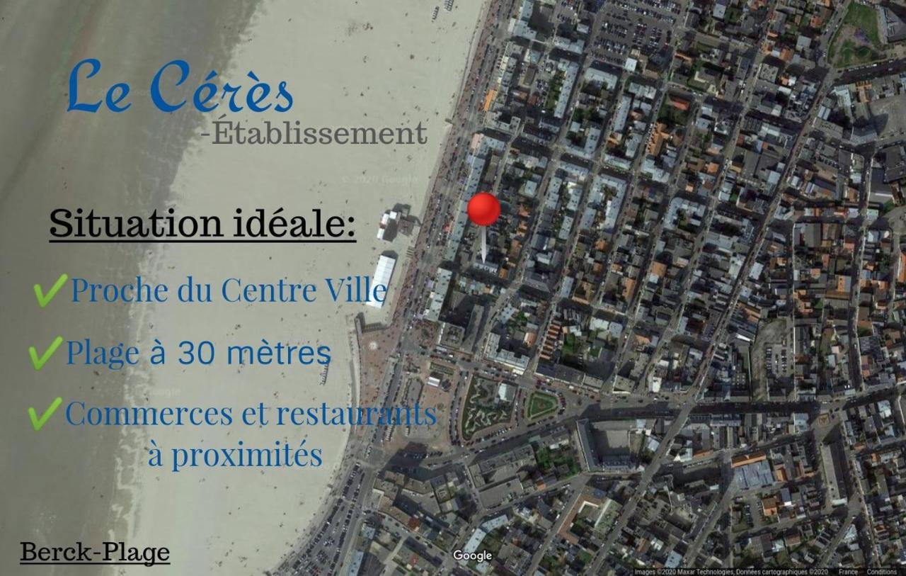 Appartement A 30 M De La Plage - Balcon - Proche Centre - Wifi -Le Ceres 3 Berck Dış mekan fotoğraf
